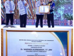 *Pj. Bupati Pringsewu Marindo Kurniawan Peroleh 2 Penghargaan Nasional Sekaligus*