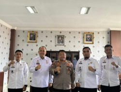 Kepala Lapas Narkotika kelas ll A bandar Lampung sambangi Polda Lampung untuk meningkatkan sinergitas