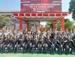 Upacara Peringatan Hari Pengayoman RI ke-79 Tahun 2024 di Lapas Narkotika Bandar Lampung