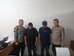 Dua Pak Ogah yang sempat viral melakukan Pengeroyok Pengendara Motor Di Bandar Lampung Diringkus Polisi