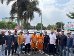 Bekuk Dua Pelaku Penggelapan, Polresta Bandar Lampung Sita 12 Mobil Rental