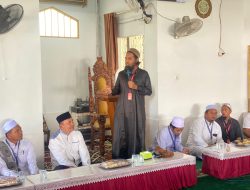 Mantan personil Shaila  one 7  Sakti Alias Ustad Salman Jugjawy berikan Tausiah untuk para napi di Lapas Narkotika kelas ll A bandar Lampung