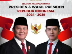 Prabowo Subianto dan Gibran Rakabuming Resmi Dilantik menjadi Presiden Dan Wakil presiden Republik Indonesia 2024-2029