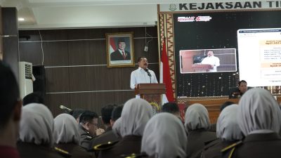 Jaksa Agung Prof. Dr. Sanitiar Burhanuddin, SH, MH.,Melaksanakan Kunjungan Kerja ke Kejaksaan Tinggi Lampung