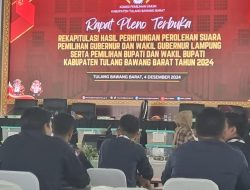 KPU Tubaba Tetapkan Paslon NoNa Menang di Pilkada 2024, Suara Mencapai 100.557