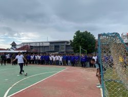 Pembukaan secara Resmi Pekan Olahraga Dan Seni Antar Narapidana Oleh Kakanwil Ditjenpas Lampung Di Lapas Narkotika Kelas ll A Bandar Lampung.