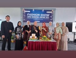 Pringati HBP ke-61 dan Hari Kartini DWP Dan Lapas Narkotika Bandar Lampung Gelar Fashion Show.