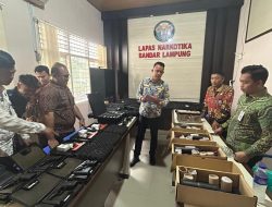 Lapas Narkotika Bandar Lampung Tingkatkan Kesiapsiagaan melalui Pengecekan Alat Pengamanan