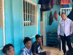 Bergerak Sat-set, Kepala Pengamanan Rutan Kelas I Bandar Lampung Langsung Sambang dan Razia Kamar Hunian Pada Minggu Pertama Berdinas