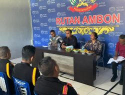 Perkuat Soliditas, Karutan Ambon Adakan Rapat Perdana dengan Petugas Pengamanan.