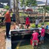 Dalam Upaya lerkuat ketahanan pangan Lapas Kelas IIB Gunung Sugih Panen Raya Ikan Lele