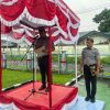 Upacara Hari Lahir Pancasila di Rutan Ambon Tetap Khidmat Meski Diguyur Hujan.