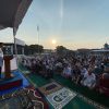 Khidmat dan Tertib, Lapas Narkotika Lampung Gelar Sholat Idul Adha dan Sembelih 11 Ekor Hewan Kurban