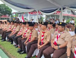 Kepala Rutan Kelas I Bandar Lampung Hadiri Upacara Pembukaan Perkemahan Satya Dharma Bhakti Pemasyarakatan 2025