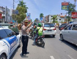Ops Patuh, Propam Polresta Bandar Lampung Periksa Kelengkapan Berkendara Personel