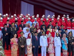 Kalapas Narkotika Bandar Lampung Ikuti Upacara HUT RI ke-80 di Kantor Gubernur