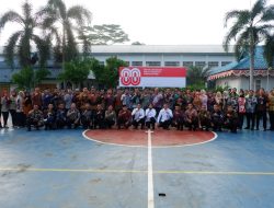 Upacara HUT ke-80 RI di Lapas Metro: Momentum Meneguhkan Semangat Pengabdian Jajaran Pemasyarakatan