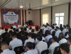 Kakanwil Beri Penguatan Integritas dan Akuntabilitas Pegawai di Lapas Metro, Dilanjutkan Razia Gabungan