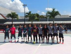 Semarak HUT RI ke-80, Porsenap Lapas Bandar Lampung Memasuki Babak Semifinal Futsal