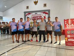 Prestasi Membanggakan, Tim Voli Lapas Narkotika Raih Juara 1 voli Putra Kakanwil Cup 2025