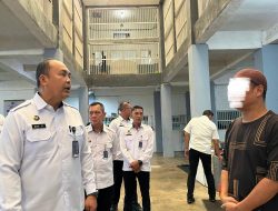 Kalapas Narkotika Bandar Lampung Pimpin Kontrol Hunian, Pastikan Keamanan, Kedisiplinan, dan Kesehatan WBP