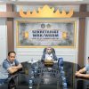 Kalapas dan Jajaran Lapas Kelas I Bandar Lampung Ikuti Pengarahan Ditjenpas Secara Virtual