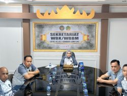 Kalapas dan Jajaran Lapas Kelas I Bandar Lampung Ikuti Pengarahan Ditjenpas Secara Virtual