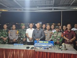 Lapas Narkotika Kelas IIA Bandar Lampung Gandeng TNI Polri lakukan Razia insidentil guna mencegah peredaran gelap narkotika dana benda benda terlarang