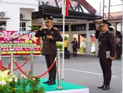 Kejati Lampung Gelar Upacara Hari Lahir Kejaksaan RI ke-80
