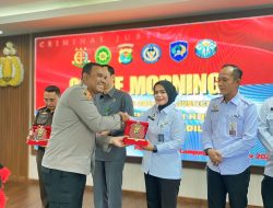 Kalapas Kelas I Bandar Lampung Hadiri Coffee Morning Criminal Justice System di Polresta, Pererat Sinergi Penegak Hukum