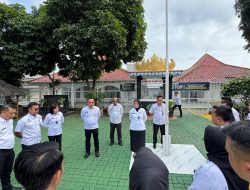 Kalapas Kelas I Bandar Lampung Arahan Langsung Jajaran Pengamanan: Perketat Pengawasan, Wujudkan Lapas Bebas Dari Halinar
