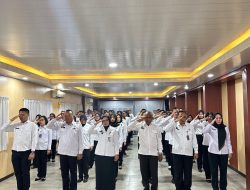 Wamenko Tekankan Netralitas dan Etika Digital, Kalapas dan Jajaran Ikuti Apel Bersama Secara Virtual
