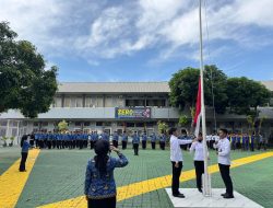 Lapas Kelas I Bandar Lampung Gelar Upacara Hari Kesadaran Berbangsa, Kalapas Ajak Petugas Tanamkan Jiwa Kebangsaan