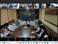 Tim Pokja WBK WBBM Lapas Kelas I Bandar Lampung Ikuti Sosialisasi Penguatan WBK Secara Virtual