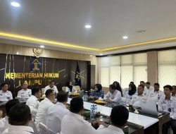 Kakanwil Ditjenpas Lampung Pimpin Rapat Pembahasan Persiapan Pengadaan BAMA T.A. 2026