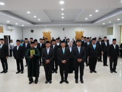 Penguatan Organisasi, 26 Pejabat Manajerial di Lingkungan Kanwil Ditjenpas Aceh Resmi Dilantik