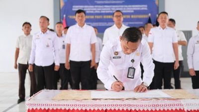 Lapas Narkotika Bandar Lampung Teken Komitmen Bersama Berantas HALINAR