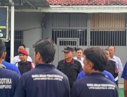 Kalapas Narkotika Bandar Lampung Pimpin Langsung Pemindahan 27 Warga Binaan ke Lapas Metro dan Lapas Gunung Sugih