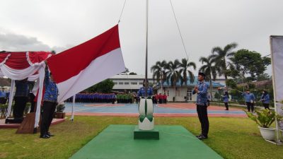 Semangat Sumpah Pemuda di Lapas Metro: Pegawai dan Warga Binaan Ikut Upacara Peringatan
