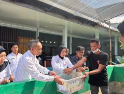 Lapas Kelas I Bandar Lampung Kembangkan Budidaya Lobster Air Tawar untuk Ketahanan Pangan