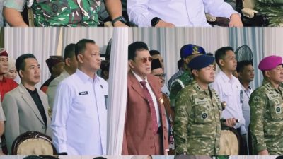 Kepala Kanwil Ditjenpas Lampung Hadiri Acara Pisah Sambut Kapolda Lampung