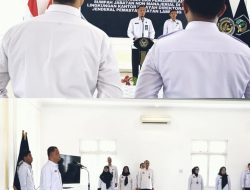Kalapas Narkotika Kelas IIA Bandar Lampung Jumadi Hadiri Pelantikan Jabatan Fungsional & Non Manajerial Kanwi