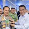 Dukung Program Ketahanan Pangan Kapolda Lampung Diberikan Penghargaan Oleh Presiden Prabowo Subianto.