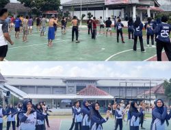 Jaga Kebugaran, Warga Binaan Lapas Narkotika Bandar Lampung Gelar Senam Bersama