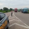 Pastikan Kelancaran Arus Lalulintas , KSKP Bakauheni Intensifkan Pengaturan Lalu Lintas di Pintu Keluar masuk  Pelabuhan
