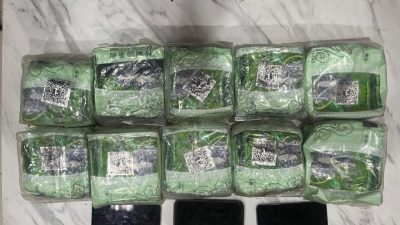 Satres Narkoba Polda Lampung Berhasil Gagalkan Menyelundupan  10,6,3 KG Sabu Asal Aceh  Yang akan Di Edarkan Di Pulau Jawa