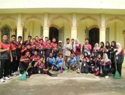 Rutan Kelas IIB Singkil Gelar Kerja Bakti Sambut Bulan Suci Ramadhan