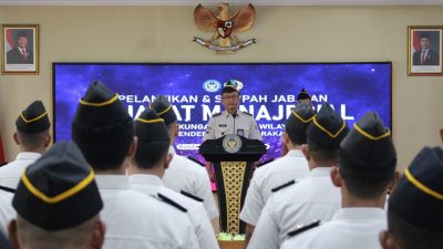 Perkuat Kinerja di Era Baru, Kakanwil Ditjenpas Aceh Lantik 39 Pejabat Manajerial: “Tak Ada Ruang Bagi Penyimpangan!”