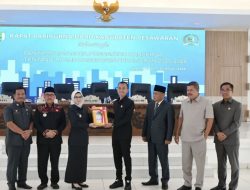 Ketua DPRD Pesawaran Pimpin Paripurna Penyampaian Nota Pengantar RPJMD 2025-2029