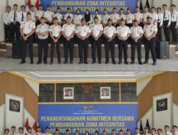 Penandatanganan Komitmen Bersama Zona Integritas, Lapas Gunung Sugih Perkuat Budaya Keria Bersih dan Profesional